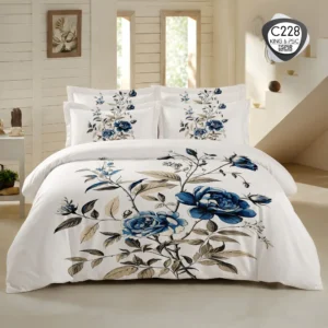 روتختی دو نفره 6 تکه  ESPIR ترکاز طرح c228